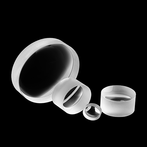 Fluorure de calcium double lentille concave