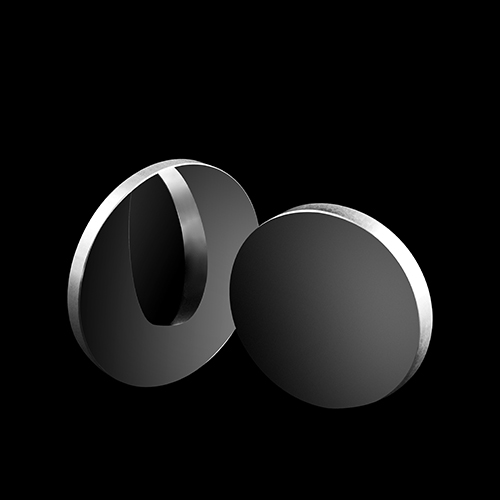 Silicium double lentille convexe
