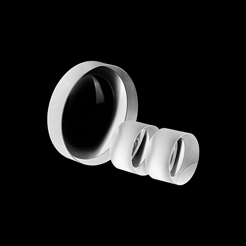 Fluorure de lithium double lentille concave